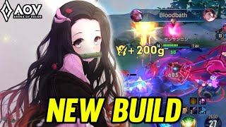 AOV : KEERA/NEZUKO GAMEPLAY | NEW BUILD - ARENA OF VALOR LIÊNQUÂNMOBILE ROV