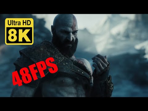 God of War – Full TV Commercial | PS4 8K 48 FPS (Remastered with Neural Network AI)