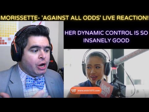 MORISSETTE- 'Against All Odds' LIVE on Wish 107.5 Bus REACTION!