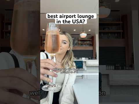 Is This the Best Airport Lounge in America?