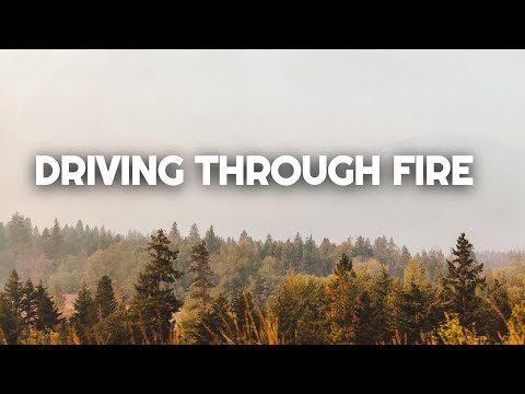 DRIVING THROUGH FIRE | Cross Canada Van Life Road Trip