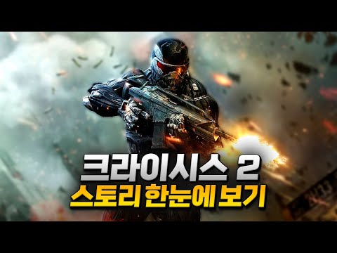 [2K] 외계인에게 침공당한 뉴욕, "크라이시스 2" 게임 스토리 한눈에 보기