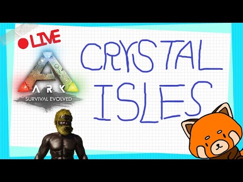 【#ARK:CRYSTALILSE 】知らない島で強い恐竜倒してみる#13【#パウすけ 】