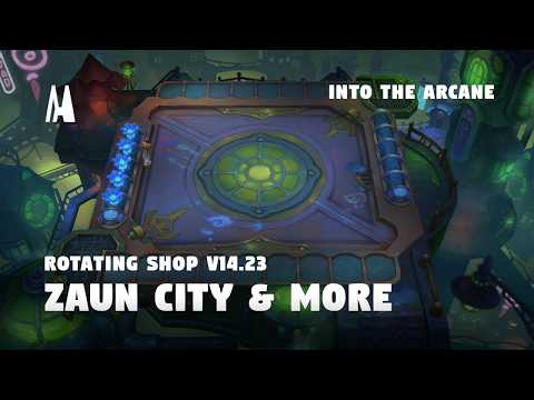 ZAUN CITY ROOFTOP & MORE - ROTATING SHOP V14.23 | TFT SET 13