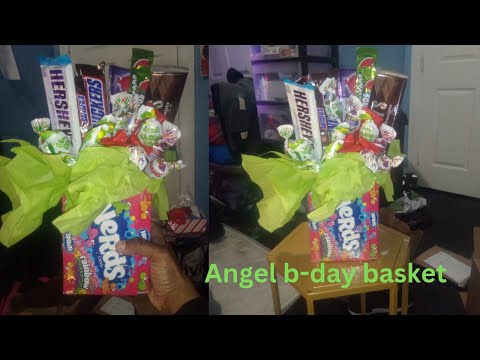 "DIY Birthday Candy Basket for My Son"