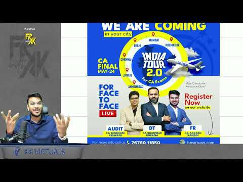 India Tour 2.0 | FR Audit & DT Coverage | Complete Details | CA Aakash Kandoi