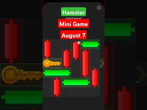 Hamster Kombat Mini Game August 7 #shorts #hamsterkombat