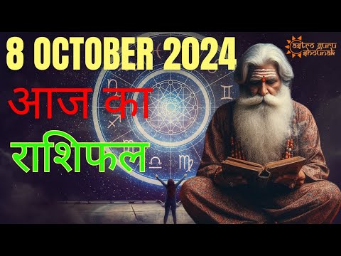 AAJ KA RASHIFAL | 8 October 2024 | आज का राशिफल | Tomorrow Horoscope | Astrologer Acharya Shounak