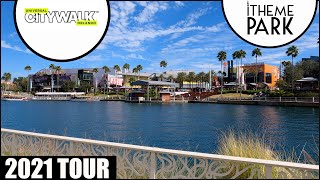 Universal CityWalk 2021 4K Tour and Overview | Universal Orlando Resort Detail Tour Dining  Shopping