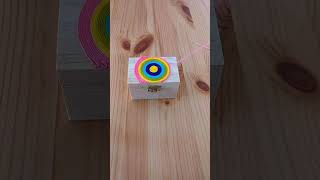 💚 easy upcycling ideas DIY 🧶 wooden storage box crafts to do rainbow craft ideas