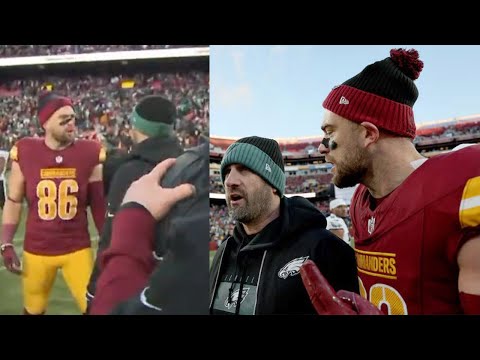 Nick Sirianni, Zach Ertz HEATED Altercation After Sirianni Talks Trash Postgame! Security Steps In!