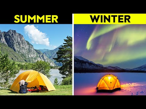 The BEST Times Campers MUST Go Camping Throughout The Year..