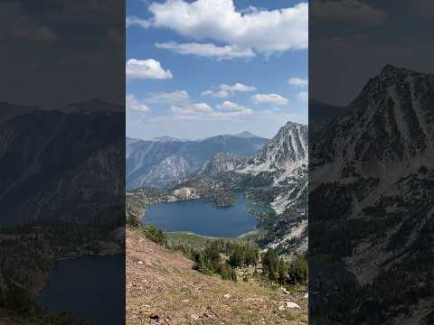 Ice lake, Eagle Cap Wilderness, Oregan USA.