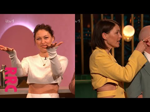 Emma Willis @bare midriff and midriff cutouts