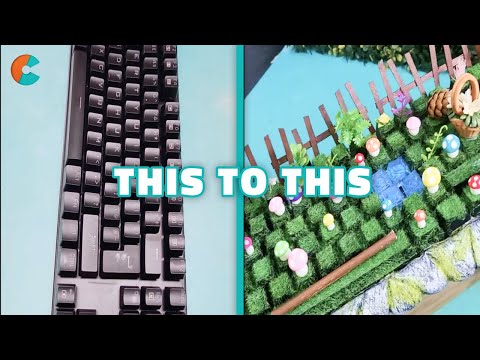 Turn Your Keyboard into a Fairy Tale Scene | Craft Factory