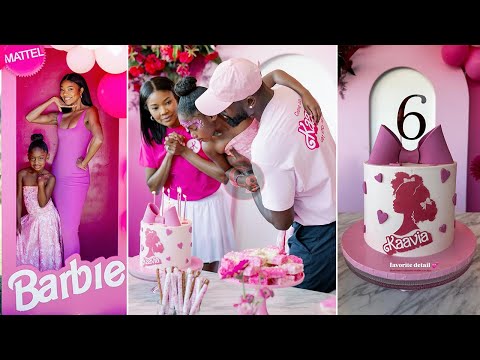 Inside Gabrielle Union & Dwyane wade's Daughter Kaavia's Barbie Themed 6th Birthday Bash