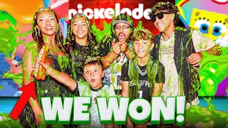 We Won Nickelodeon Choice Awards!  (2024 Favorite Creator Family Slime Champions)