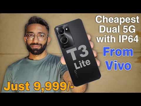 Vivo T3 Lite 5G with IP64, 50MP Sony Camera