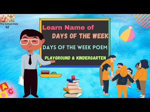 Days of the Week Song for Kindergarten / Learn the Days of the Week/ 7 Days of the Week🎈🎃