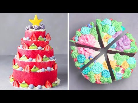 15+ Awesome Cake Decorating Tutorials | Yummy Chocolate Cake Decorating You Must Try