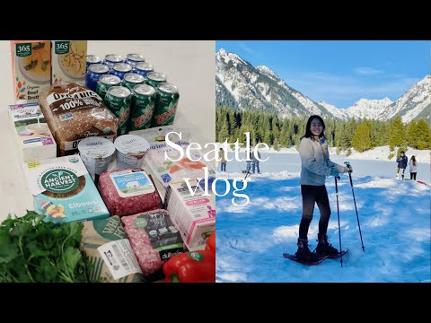 ENG) Low-FODMAP finds at Whole Foods 🛒, My First Snowshoeing🌲, Easy Gimbap Recipe + Healthy Snacking