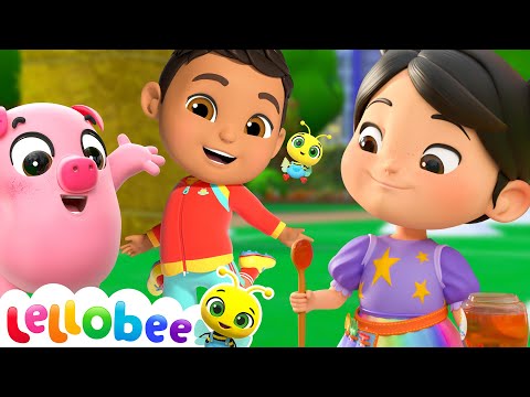 Singing, Dancing, and Honey Fun at Lellobee | 🍯 Lellobee Kids Songs & Cartoons! Sing and Dance