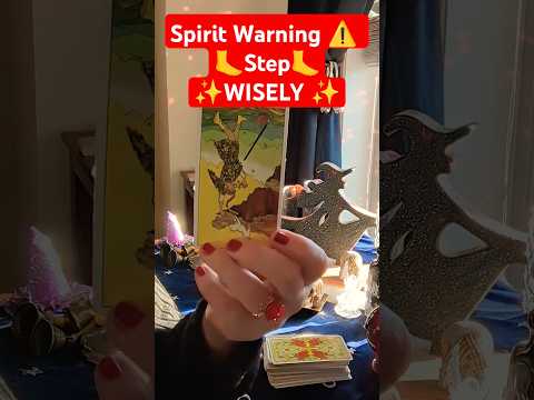 Step WISELY💥A Cautionary Message from SPIRIT🌟 #spirit #message #tarot #spiritmessage