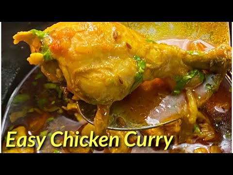 கோழிக்கறி குழம்பு / Sunday Special Chicken Curry / Easy Chicken gravy @rafisviews