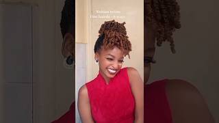 NUBIAN TWISTS; ONE HAIRDO - 6 WAYS TO STYLE #nubiantwists #howtostylecurlyhair #shorts #shortsfeed