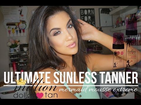 Ultimate Summer Sunless Tan | Million Dollar Tan Mermaid Mousse Extreme