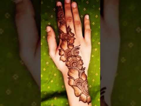 Latest simple front and back mehndi designs #song #music #mehindidesigns #shortvideo #shorts