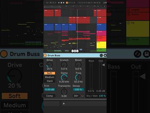 Mixing 808s in Ableton 12 🔥 Drum Buss Tutorial