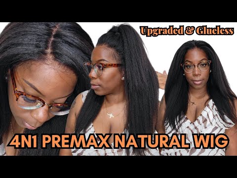 Keep THIS Energy! High Quality NEW 4n1 PreMax 13x6 Natural NO GLUE Beginner Wig Install MyFirstWig