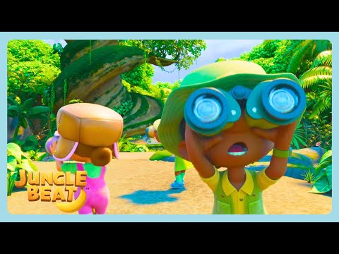 🧭 THE COMPASS 🧭 | Jungle Beat | MONKEY & TRUNK CARTOON For Kids  | WildBrain Bananas