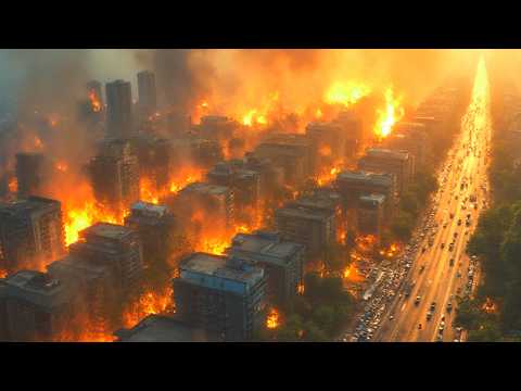 200,000 AFFECTED! Fire in Residential Area of ​​capital Manila, Philippines.