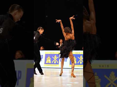 Max & Dasha 😍❤️ #dancecompetition #wdsf #missuniverse #ballroomdancesport