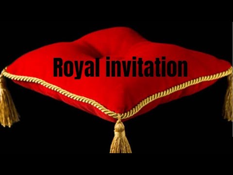 How to invite a member of the royal family to your event