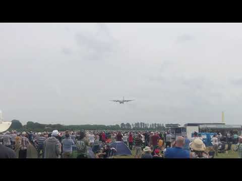 RIAT 2019 - C-130H Swedish Air Force Arrival 🇸🇪