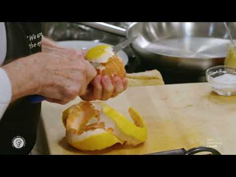 Healthy dessert with Chef Jacques Pépin