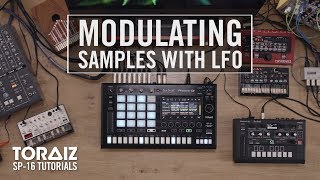 TORAIZ SP-16 Tutorials: Modulating Samples with LFO