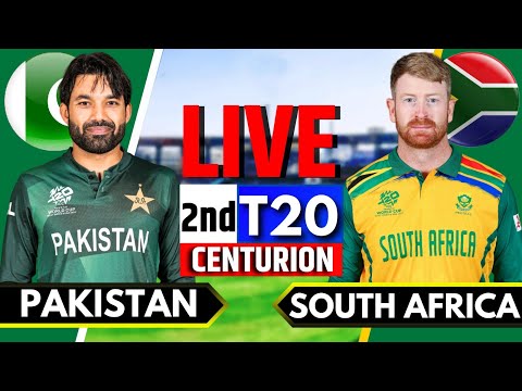 Pakistan vs South Africa, 2nd T20 | Live Cricket Match Today | PAK vs SA Live Match Today, Innings 2