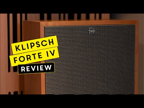 Klipsch Forte IV Review - Getting Horny in a Small Room!