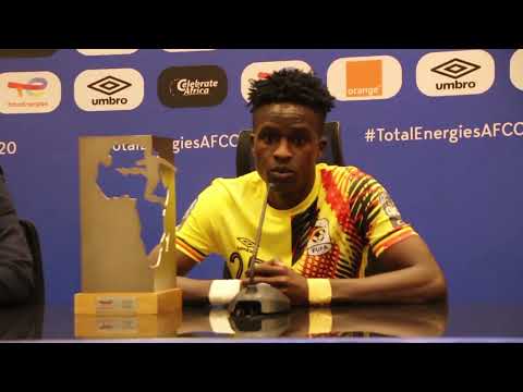 Hippos forward Mugisha speaks after being named Man Of The Match against Central African Republic