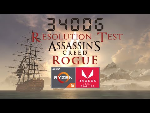 Assassin's Creed Rogue | Ryzen 5 3400G Vega 11 2x8 (2666MHz) 16GB RAM