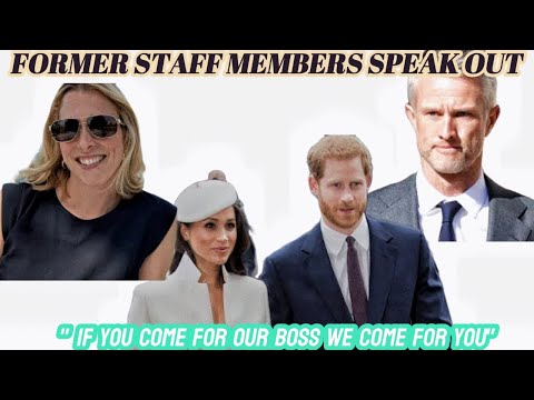 HARRY AND MEGHAN'S STAFF DEFENDS THEM AGAINST THE LIES.