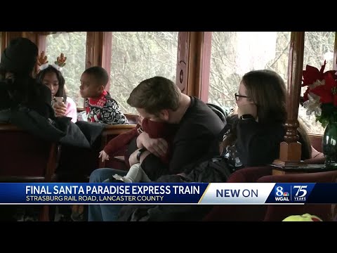 Strasburg Railroad Christmas train