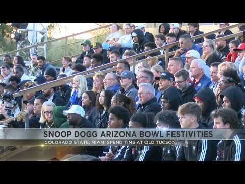 Colorado State, Miami (OH) practice and enjoy Old Tucson ahead of Snoop Dogg Arizona Bowl