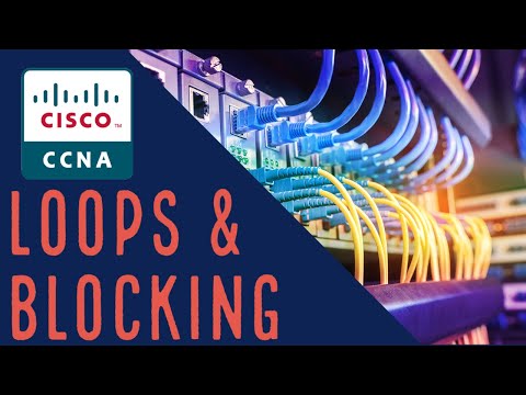 Cisco CCNA - Spanning Tree Loops and Blocked Ports