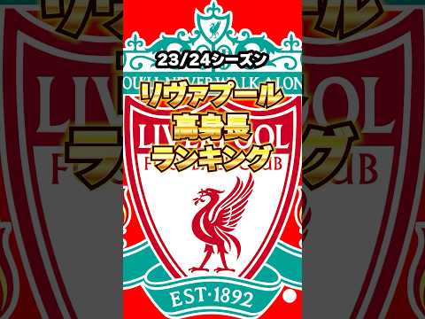 リヴァプール高身長ランキング！#リヴァプール #リバプール #liverpool #プレミアリーグ #サッカー #ランキング