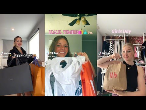 Shopping haul - TikTok compilation 🛍️😋